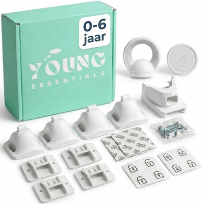 Young Essentials Magnetische Kindersloten – Set van 4
