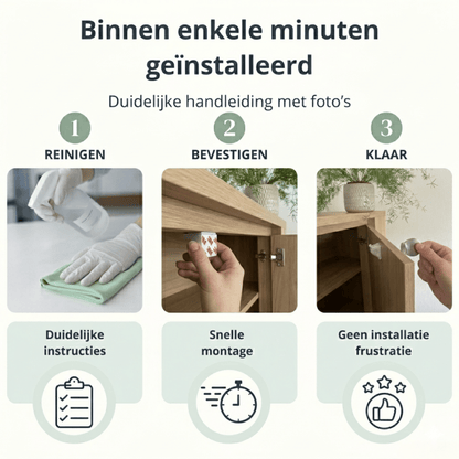 Young Essentials Magnetische Kindersloten – Set van 4