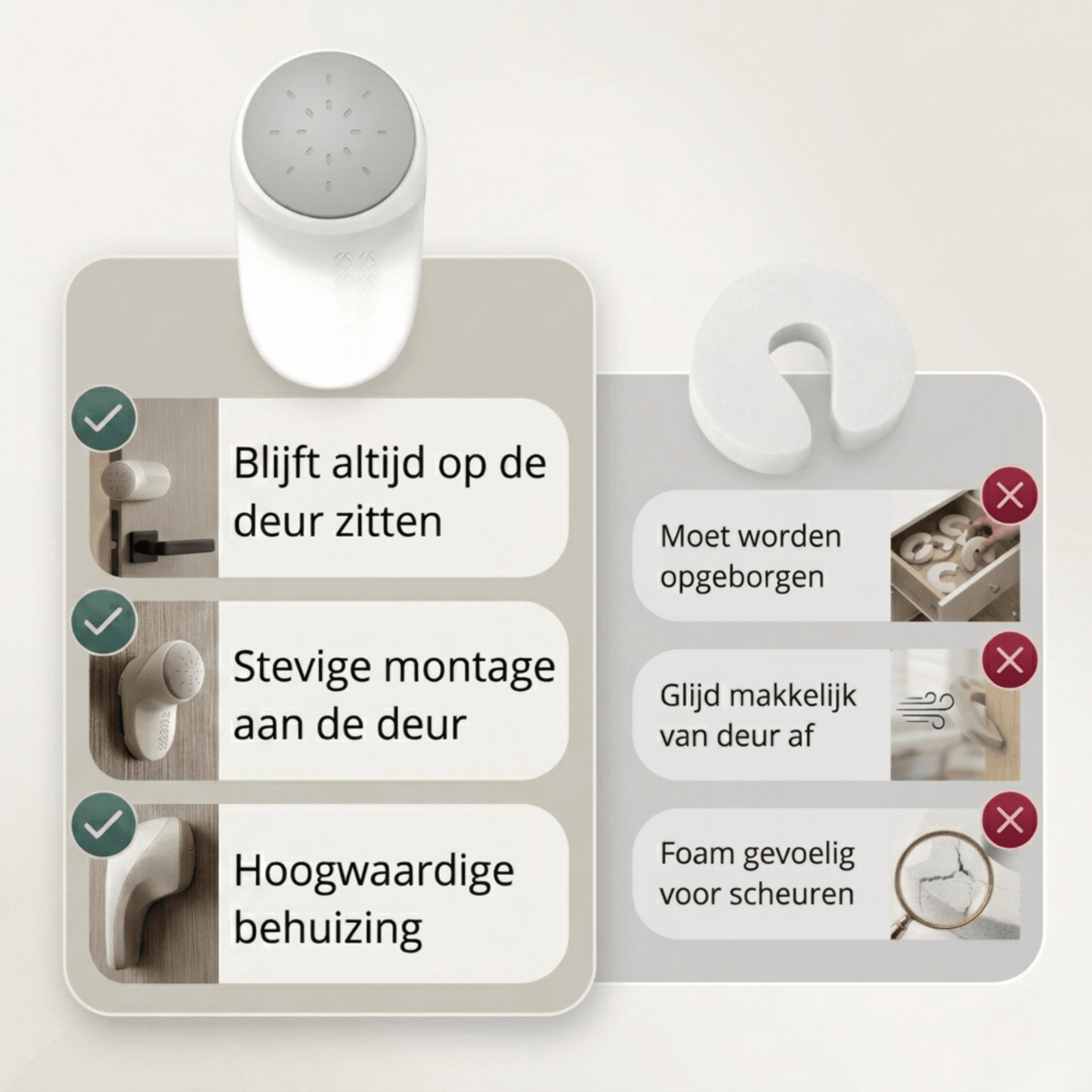 Young Essentials Slimme Deurstopper
